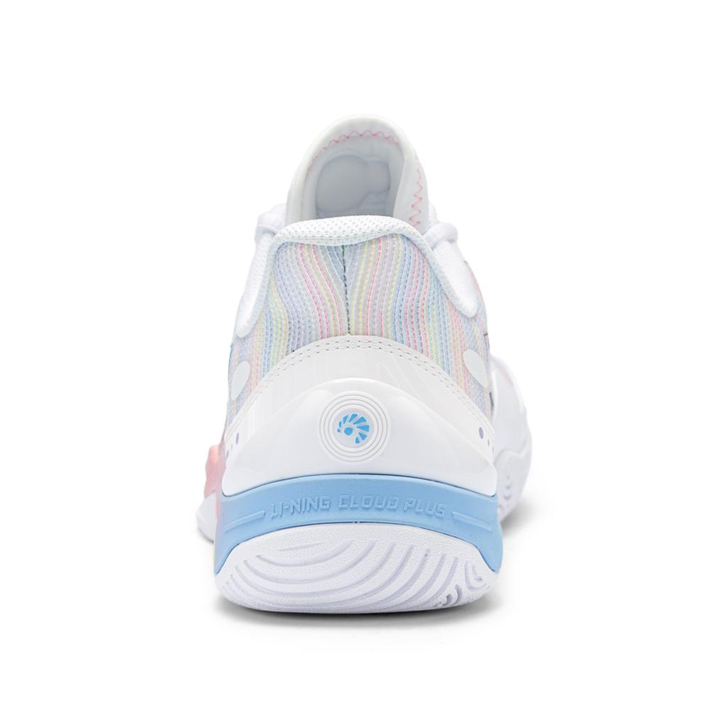 Li Ning Hunting II Амортизация Поддержка Отскок Низкие Бадминтонные Кроссовки Унисекс Стандартные Белые AYTV013-1