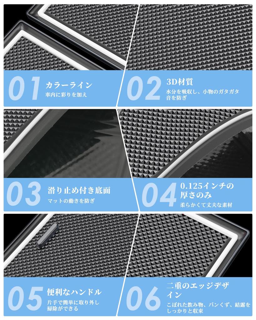 WEIPIN Toyota Sienta 10 Эксклюзивный резиновый коврик Внутренний резиновый коврик Защита от пятен Sienta 3-го поколения Прочный Шумоподавление Легко установить Новый