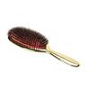 Oval Shape Hair Brush PS Hairdressing Massage Comb Boar Bristle Paddle Hair Brush  Hairdressing