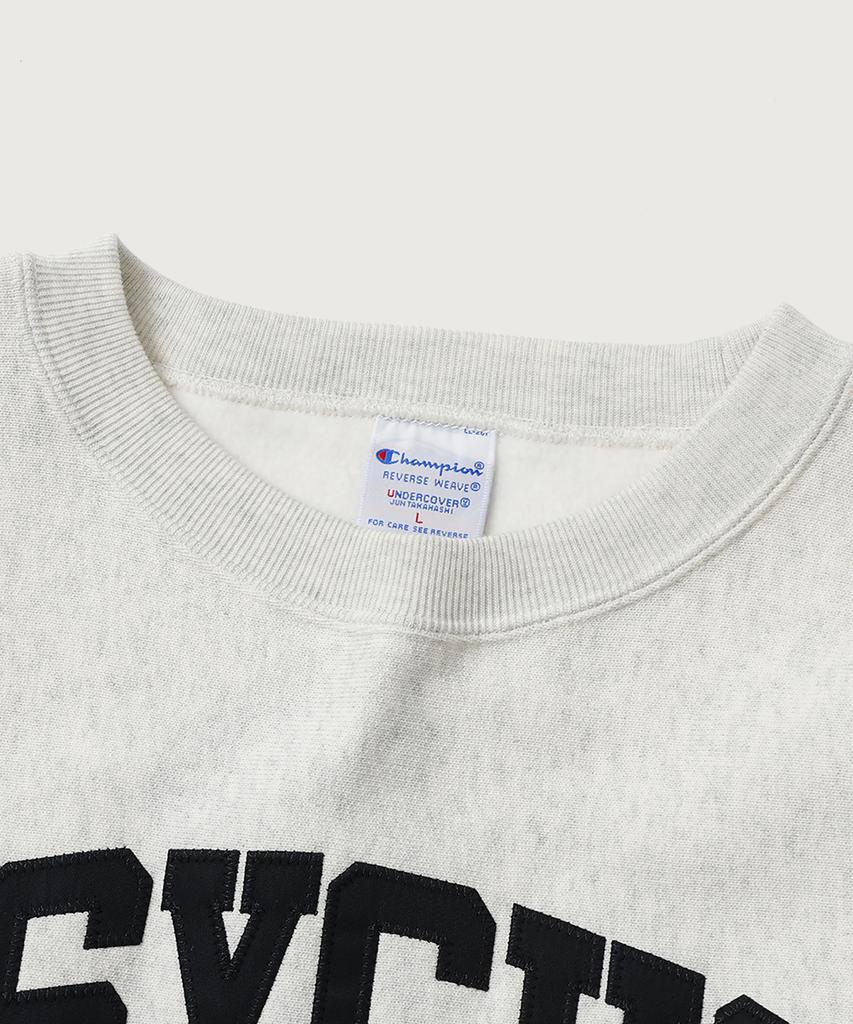 CHAMPION X Undercover Reverse Weave Psycho Sweatshirt Oatmeal
