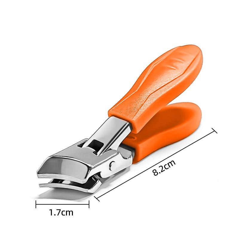 Ножницы для ногтей с защитой от брызг, диагональные кусачки, большого размера, ножницы для ногтей, кусачки для ногтей на ногах, для толстых и твердых ногтей, кусачки для ногтей, инструмент для маникюра