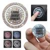 Набор из 2 предметов, кнопка запуска автомобиля, алмазные наклейки с внешним кольцом, декор, круглые планки, защитный чехол, блестящий автомобиль
