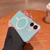 Роскошный чехол для мобильного телефона iPhone16Promax с блестками подходит для Apple 12, эпоксидный магнитный защитный чехол, противоударный 15.