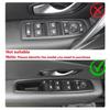 Наклейка из настоящего мягкого углеволокна для Renault Megane RS 2009 2010 2011 2012 2013 2014 LHD RHD Аксессуары для панели стеклоподъемника автомобиля