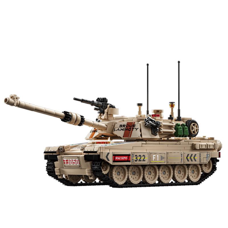 Военный MOC Армия Основной Боевой Танк Бронированная Машина Истребитель Фигурки Солдат Набор Строительных Блоков Кирпичи Игрушки