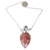 Sunstone Gemstone Mother's Day Ethnic Handmade Silver Jewelry Necklace 20 In