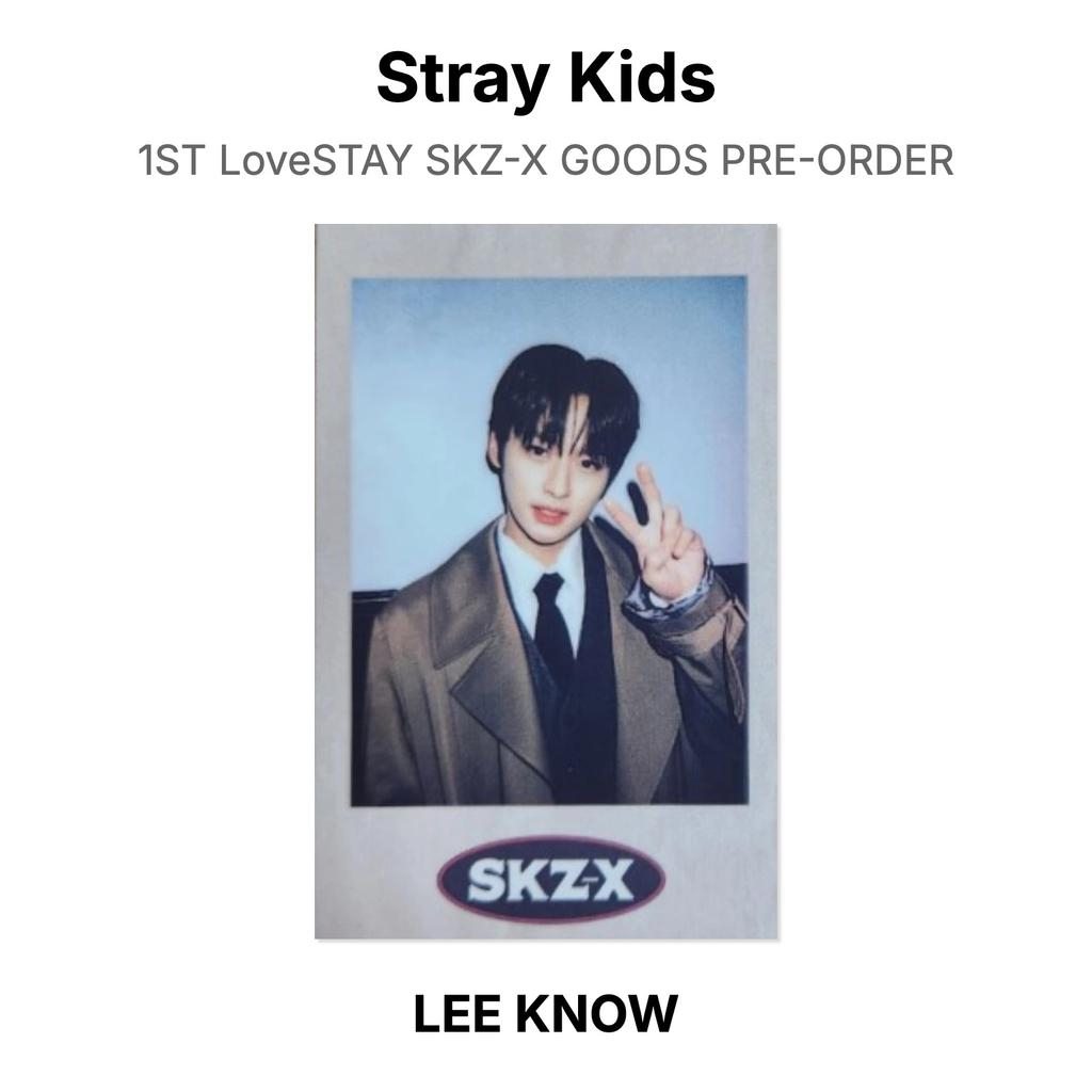 Stray Kids 1-й LoveSTAY SKZ-X ТОВАРЫ ПРЕДЗАКАЗ Официальная фотокарточка