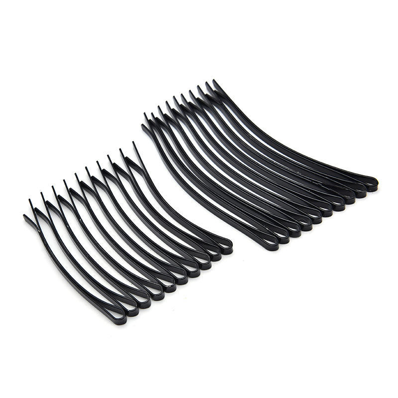 10 шт., женские черные металлические заколки для волос, заколки для волос для девочек