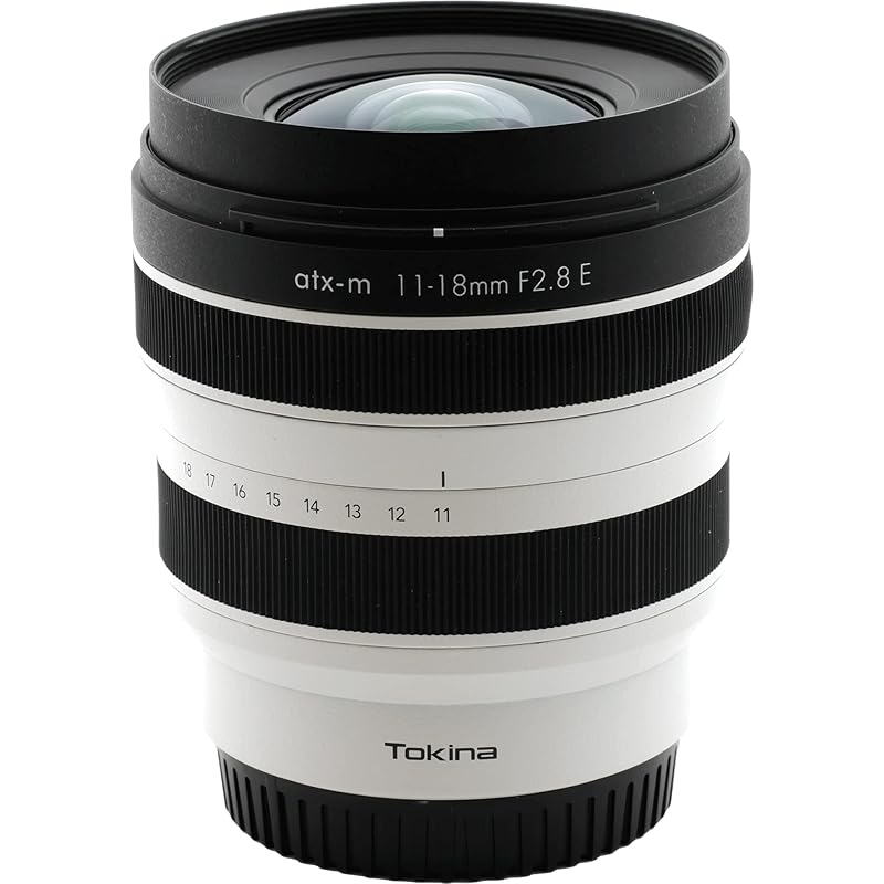 Tokina Tokina wide angle zoom lens atx-m 11-18mm WE F2.8 E white edition for Sony E APS-C format compatible 641323