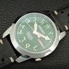 ЯПОНСКИЕ ВИНТАЖНЫЕ ОТРЕМОНТИРОВАННЫЕ АВТОМАТИЧЕСКИЕ МУЖСКИЕ ЧАСЫ SEIKO 5 С ЗЕЛЕНЫМ ЦИФЕРБЛАТОМ a446680-1