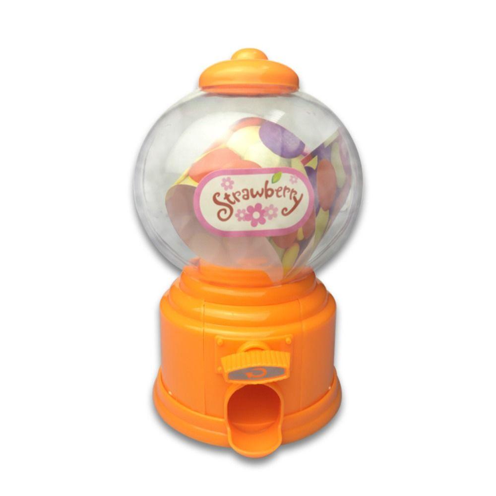 Plastic Candy Machine Cute Candy Dispenser Portable Bank Deposit Box Sweets Machine Nice Gift for Children Home Decor
