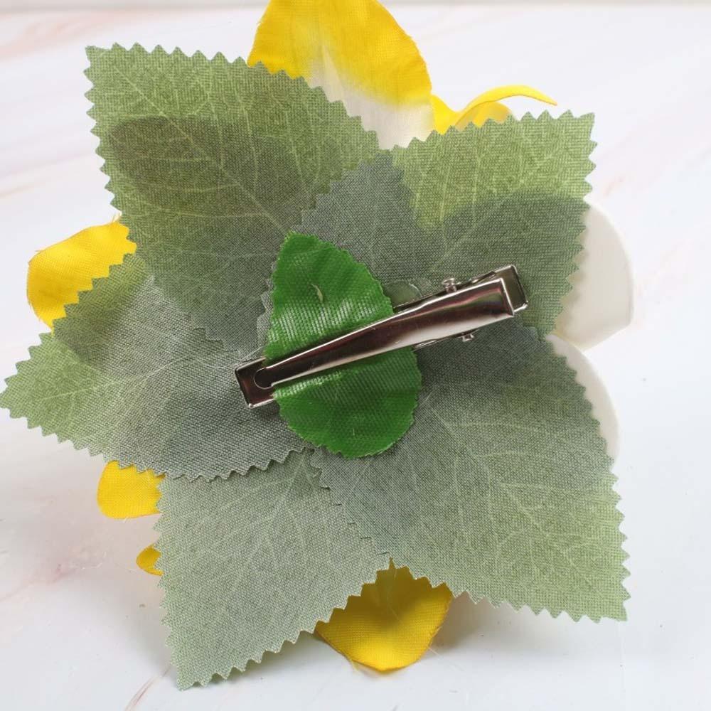 Thai Style Frangipane Hair Clip Sweet Girls Hairpin Eggs Flower Side Clip Beach
