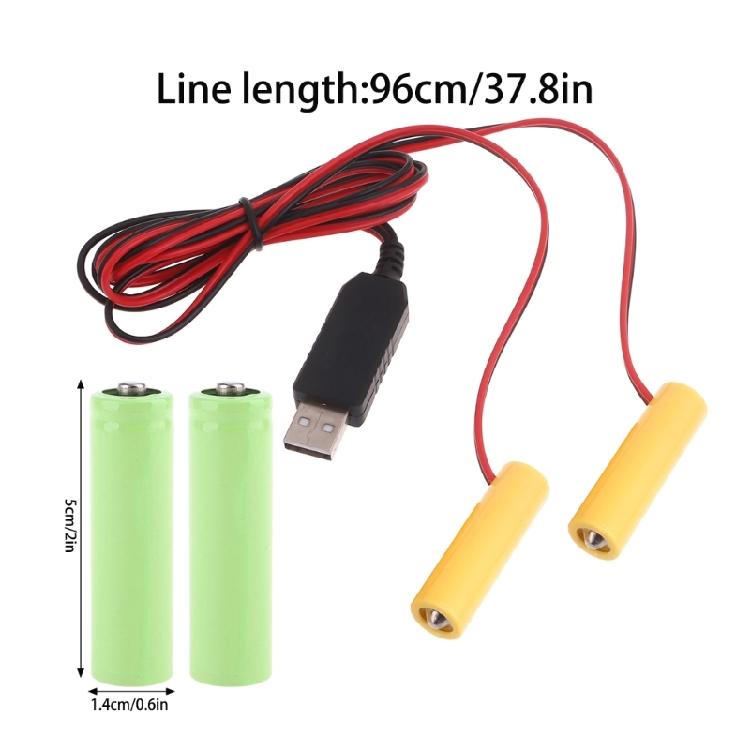2 в 1 USB-источник питания 3 В, заменители батареек LR6, переключатели для светодиодной подсветки