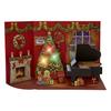 Sanrio Christmas Card Melody Card Red Room and Piano Contains 4 Piano Melodies Greeting Card Can Be Shipped Overseas JXPM 2-3 SANRIO 526860
