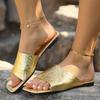 Новые тапочки Женские летние туфли Женские дизайнерские тапочки Дизайнерские сандалии Роскошная обувь Модная женская обувь Zapatos De Mujer