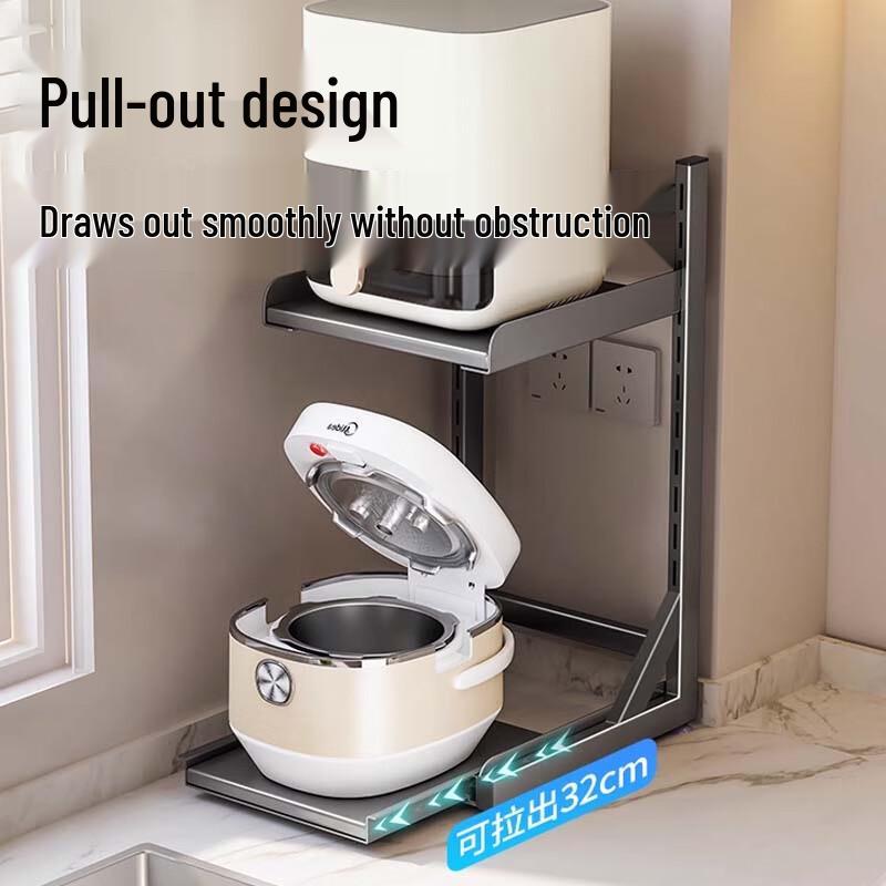 Многоярусная кухонная столешница, стойка для хранения бытовой техники