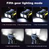 COB LED Cap Clip Lights USB Charging Motion Sensor Induction Headlamp Rotatable Camping Head Light for Camping Fishing Walking