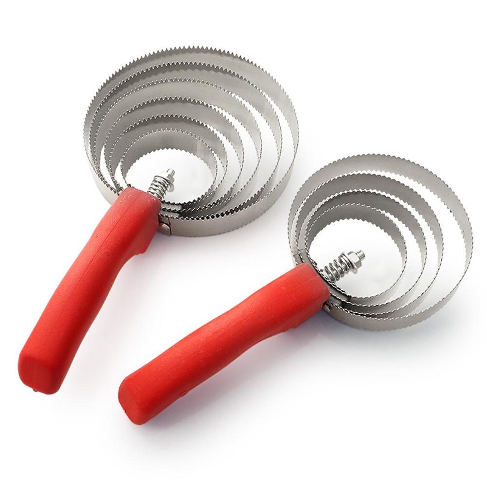 Hair Cleaning Brush 4/5/6 Circles Stainless Steel  Comb Scraper With Anti-itch Rake For Horse Sheep Cattle