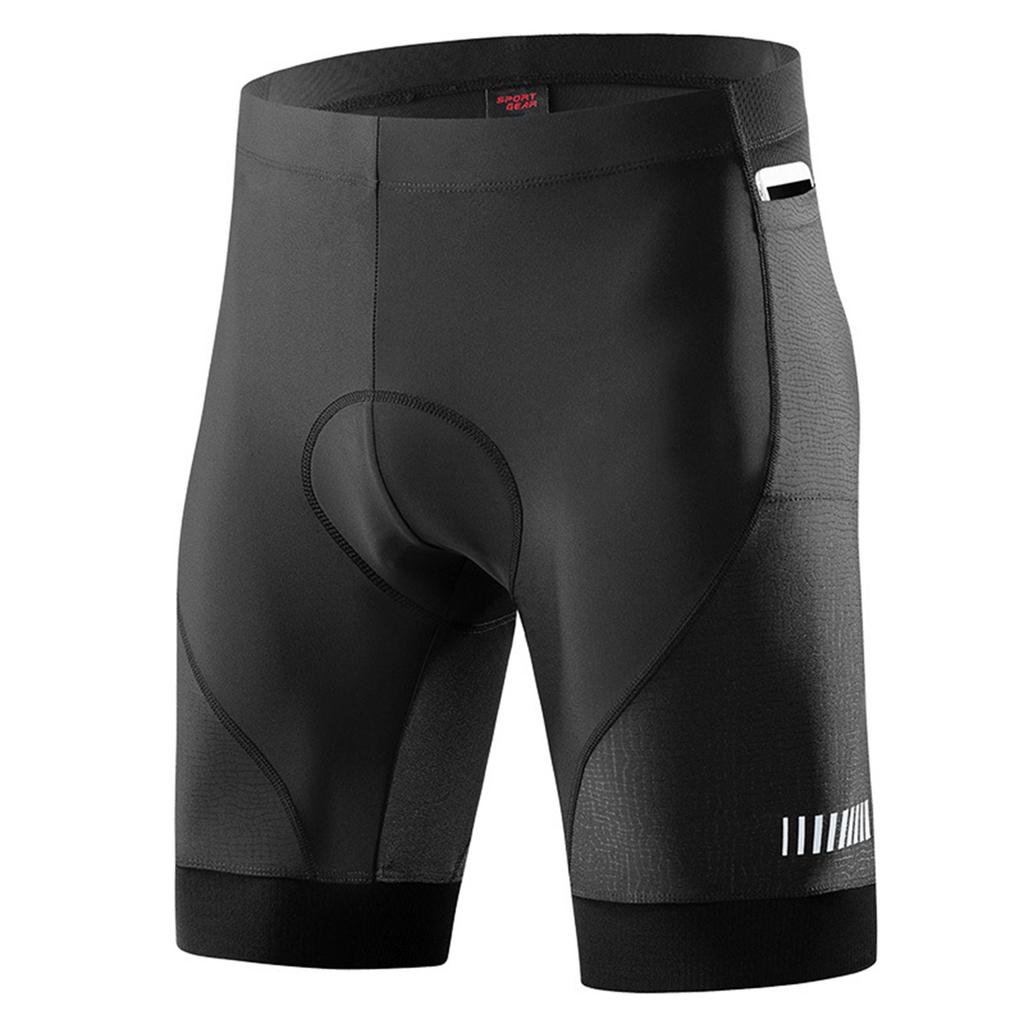 Men"s Bike Shorts with Padding Breathable and Evaporates Sweat Silicone Cushion Mountain Bike