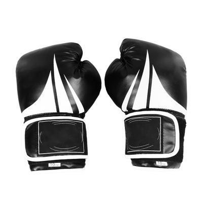 1 пара 10 унций боксерские тренировочные перчатки Fighting Sandbag боксерские перчатки для мужчин и женщин черные