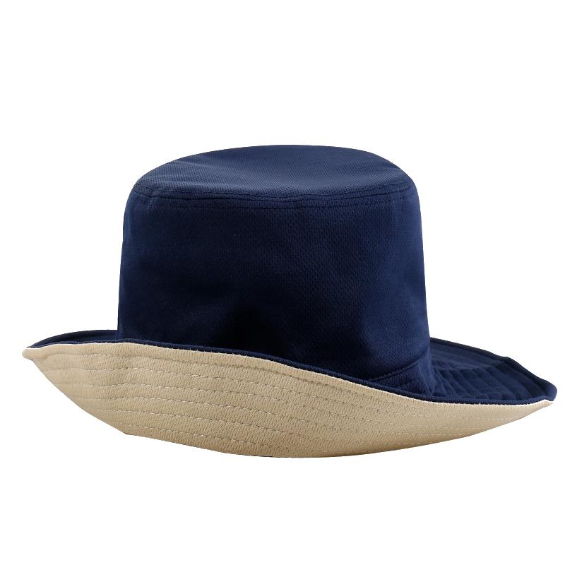 Custom All Over Print Pattern Cotton Plain Color Big Visor Sun Hats Reversible Double Sided Unisex Outdoor Daily Bucket Hat