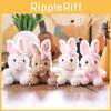 Plush Bunny Keychain With Foam Beads For Kids And Collectors