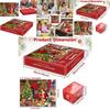 Vibrant Christmas Jigsaw Puzzle Advent Calendar Made From Premium Paper With 1008 Pieces
