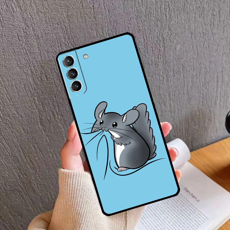 Милый Мультяшный Шиншилловый Чехол Для Телефона Samsung Galaxy S24 S26 Ultra S20 S21 S22 S23 S25 Plus S10 S24 S25 FE