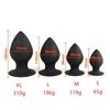 Black Huge Soft Anal Plug Big Butt Sex Toys for Men Women 18 Gay Masturbation Prostate Stimulation Massager Thick Expander
