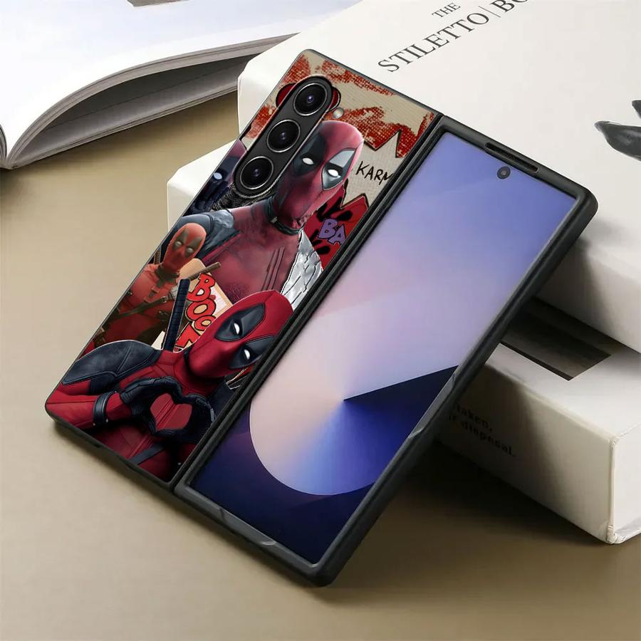 Чехол-накладка для телефона Marvel Comics Герой Человек-Паук для Samsung Galaxy ZFold3 ZFold7 ZFold4 ZFold5 ZFold6 Z Fold 7 6 5 4 3