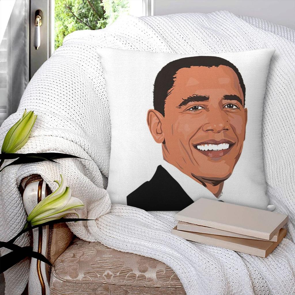 Барак Обама Президент Квадратная Наволочка Чехол для Подушки Наволочка Чехол для Декоративной Подушки для Дома Спальни Автомобиля