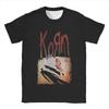 New Arrival Korn Rock Band Short Sleeved Round Neck Y2k Tshirt Men Clothing New In Top & Tees Mens T-Shirt PUNK ROCK Style