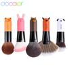 Makeup Brushes Cute Cartoon Face Kabuki Makeup Brush Synthetic Hairs Foundation Powder Blush Contour for Make Up Brushes