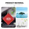 MNHD4 Car Fragrance Aromatherapy Tablets Hanging Perfume Pendant For KIA Cerato Proceed Venga Stonic Picanto Sorento Stinger