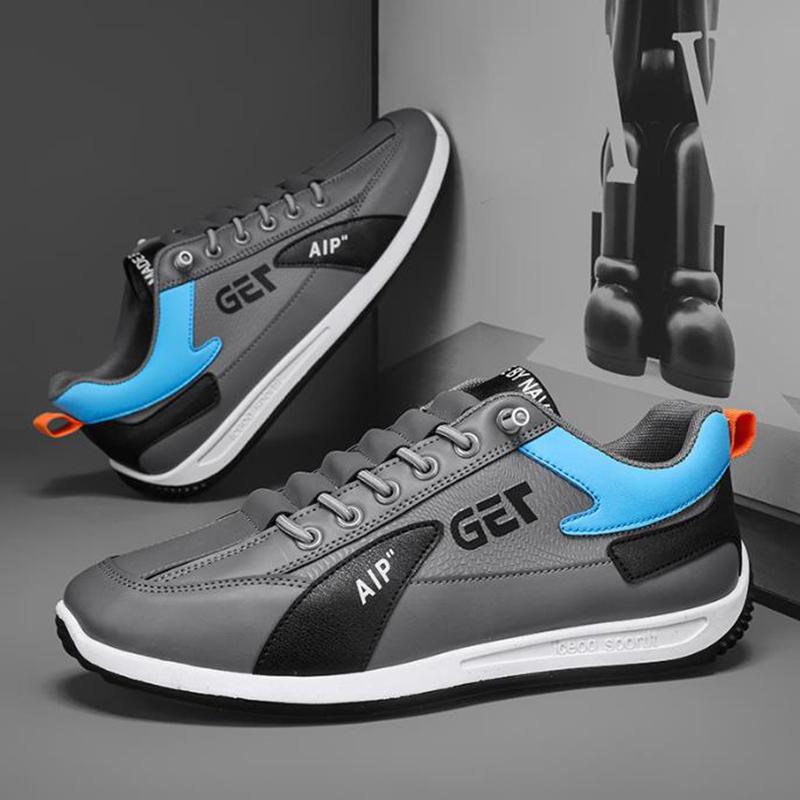 Новые весенне-летние мужские туфли Forrest Gump Man Sports Board Shoes Running Men's Casual Thick Sole Little White Shoes