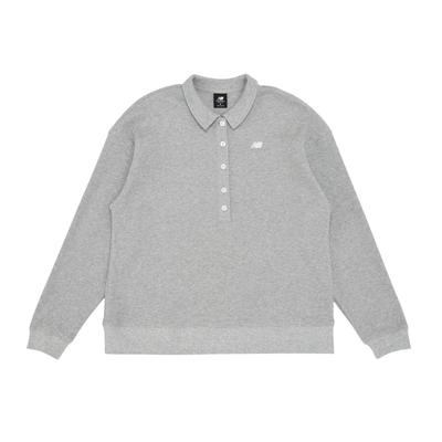 Женская футболка с длинным рукавом NB Athletics Colored Long Sleeve WT33508 AG M [New Balance] (Атлетический серый)