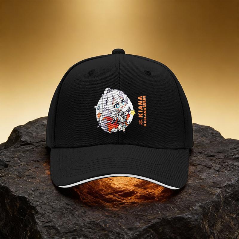 Goddess of The Anime Hat, Unisex Printed Baseball Cap Sandwich Duckbill Cap Sports Hat Suitable for Daily Commute And Travel - I