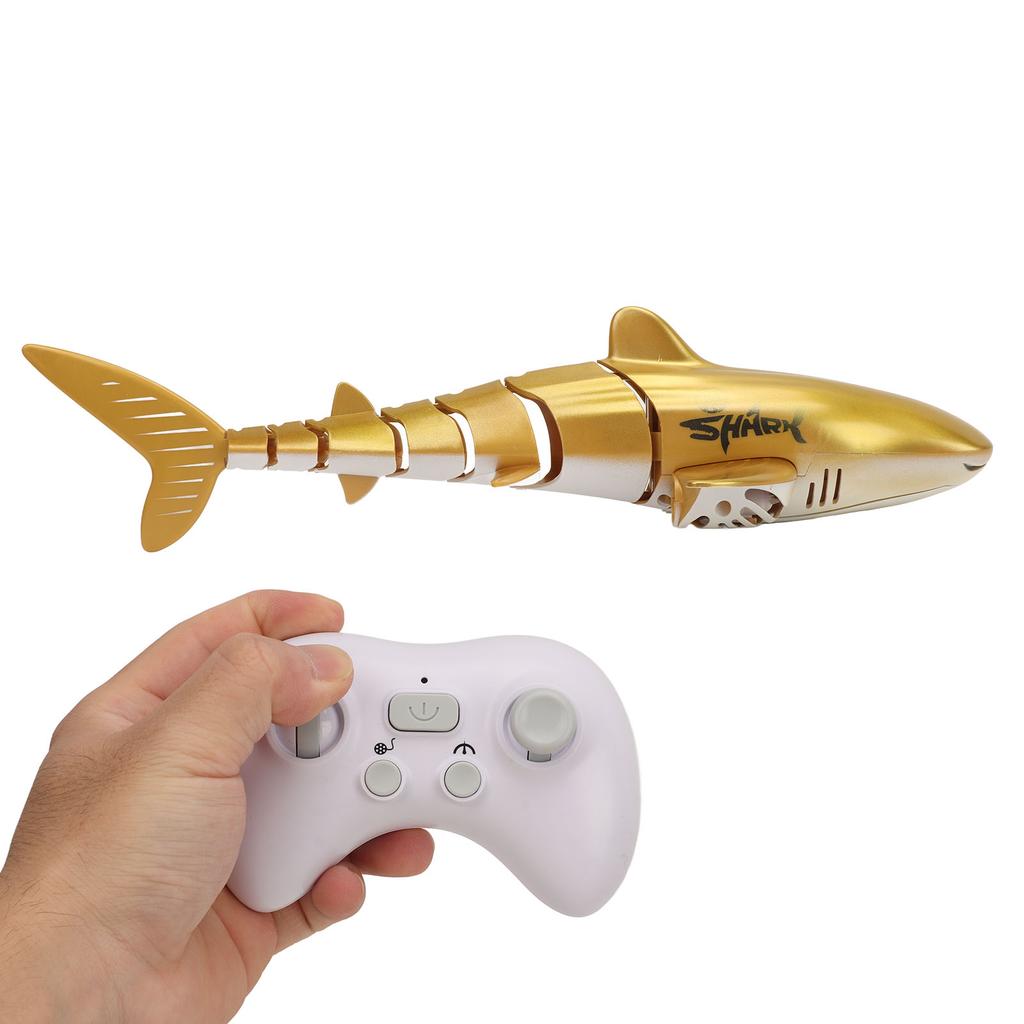 2.4G Remote Control Shark Toys Simulation Electric Shark Toy with Light Underwater Remote Electric