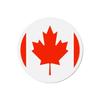 Aimant Rond Drapeau Canada - Multicolore - 10 Cm - 50 Pièces - Résine Synthétique - Mixte