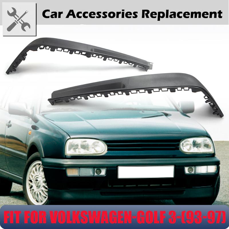 Рифмированный передний бампер, спойлер для губ, подбородка, спортивный сплиттер, подходит для VW Golf3 MK3 VR6 1993-1997, модификация автомобиля