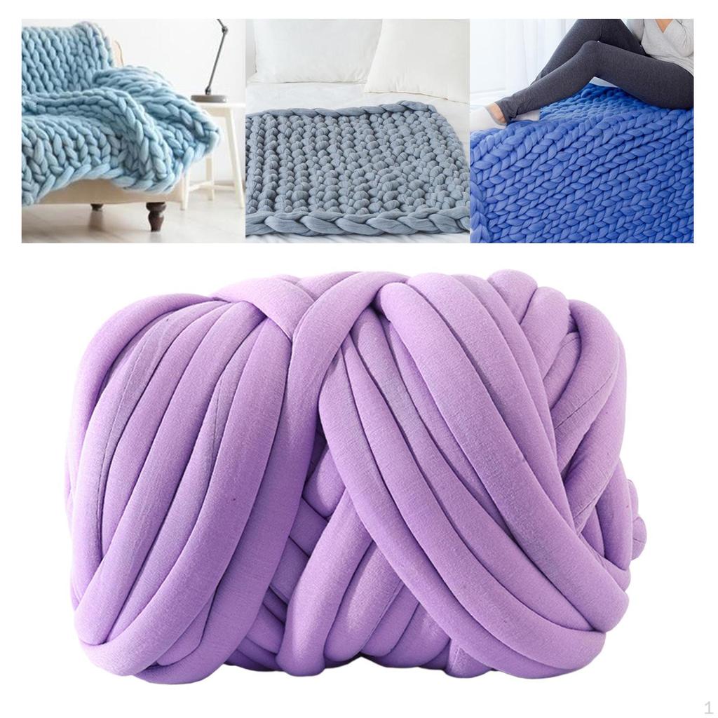 Chunky Yarn for DIY, Bulky Sweaters, Hats, Macrame Knitting