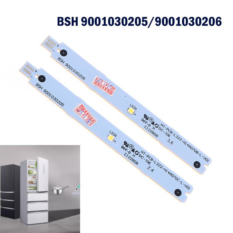 1 шт. BSH 9001030205 9001030206 9001069888 3В 6В Светодиодная лента для освещения холодильной камеры, запчасти для холодильника