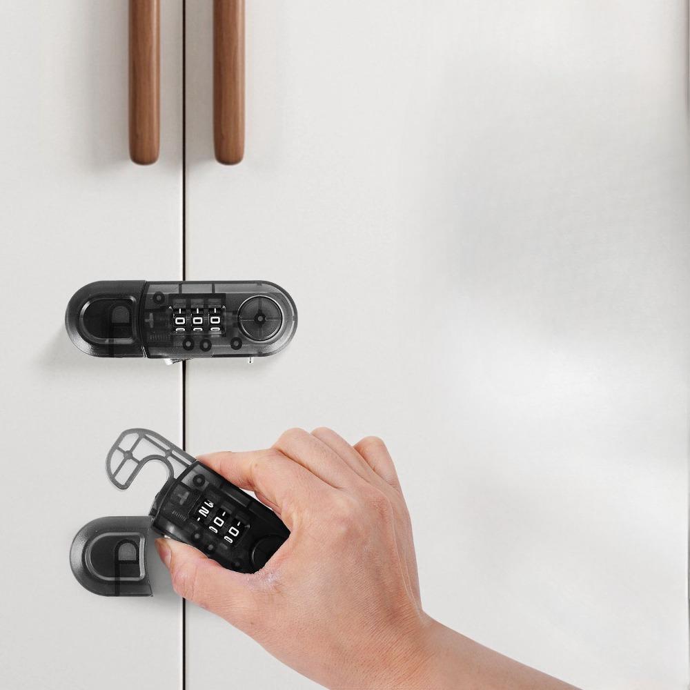 Многофункциональный кодовый замок для ящика, противоугонный замок для шкафа, модные ремешки-замки для шкафа, дом