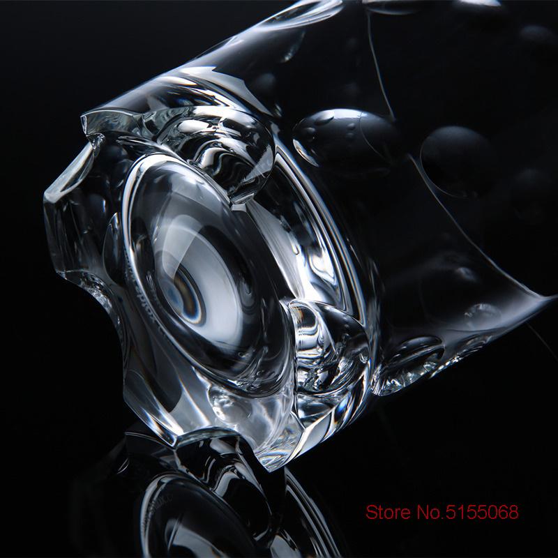 2022 Приятный стакан для виски Вращающийся сомелье Расслабленный хрустальный бокал для вина Старомодный Flow Shadow Чашка для виски Исцеляющая пивная кружка