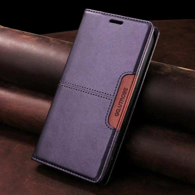 Flip Leather Case for Samsung Galaxy A16 A36 A26 A06 A15 A35 A55 A52 A73 A32 A12 A04S A51 A71 4G A50 A70 S10 Plus Wallet Cover