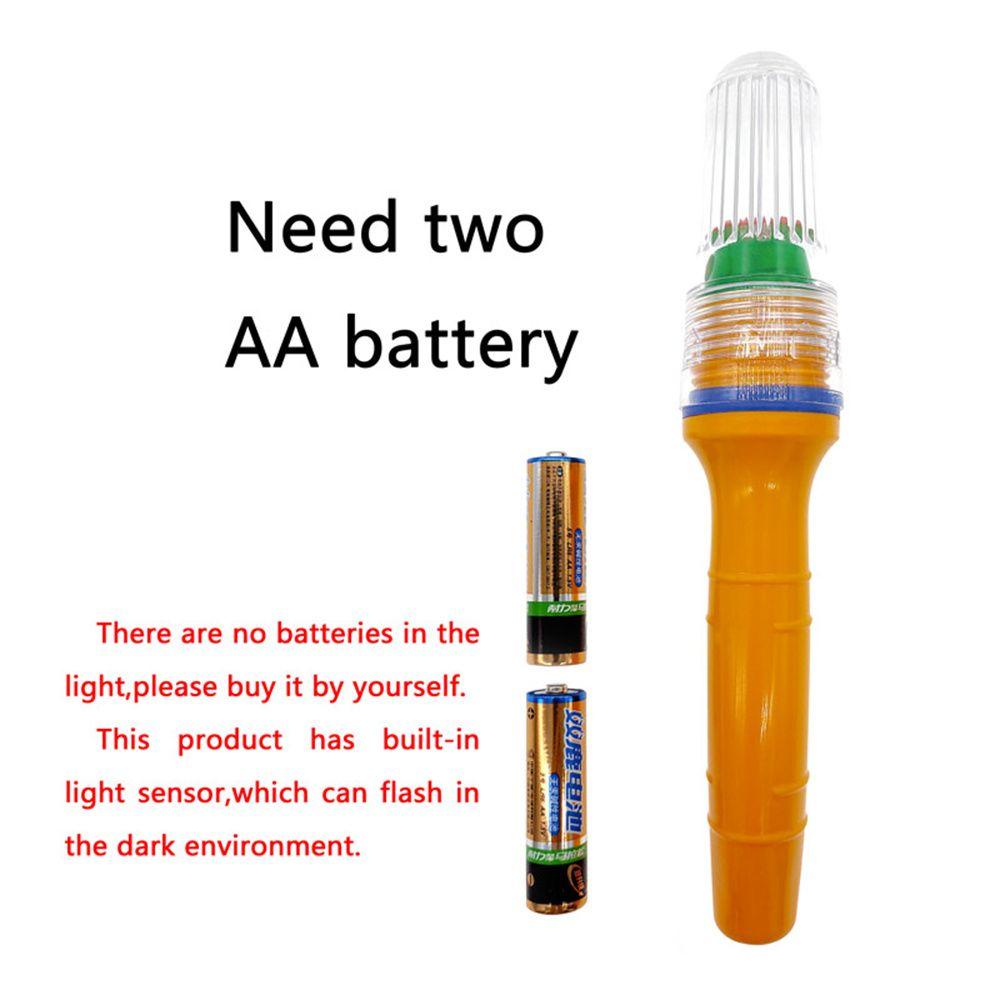 Deep Drop Underwater Attracts Fish Beacon Lamp Buoy Signal Light Double Flash Lamp Indicator Lights