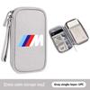 For BMW 3 Car Styling Digital Storage Bag Oxford Cloth Cable Tools Travel Purse For BMW M Sport M2 M3 M4 M5 M6 E46 E90 E60 F10 F20 E87 X3