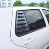 Для Volkswagen GOLF 4 MK4 1997-2006 Пластик ABS Заднее окно Четверть Жалюзи Накладка Боковой Вентиляционный Окно Отделка Автомобильные Клейкие Аксессуары