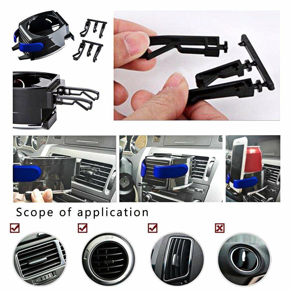 Car Air Vent Cup Holder Adjustable Car Drink Stand + Cell phone Mount Holder