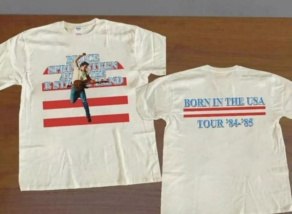 VTG Bruce Springsteen E.Street Band Born in The USA Tour 84-85 T-Shirt